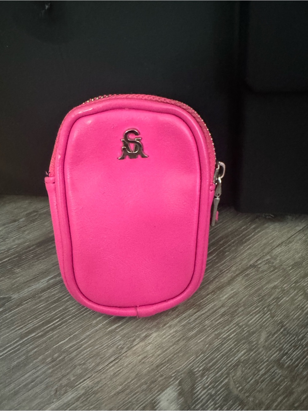Pink Mini Crossbody Pouch - Compact Women's Bag